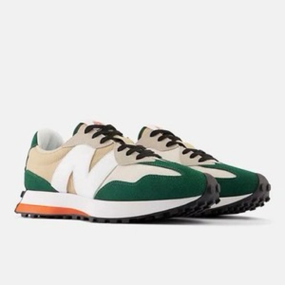New Balance Other - New Balance Mens 327 Trainers Shoes Incense Nightwatch Green Size 9.5